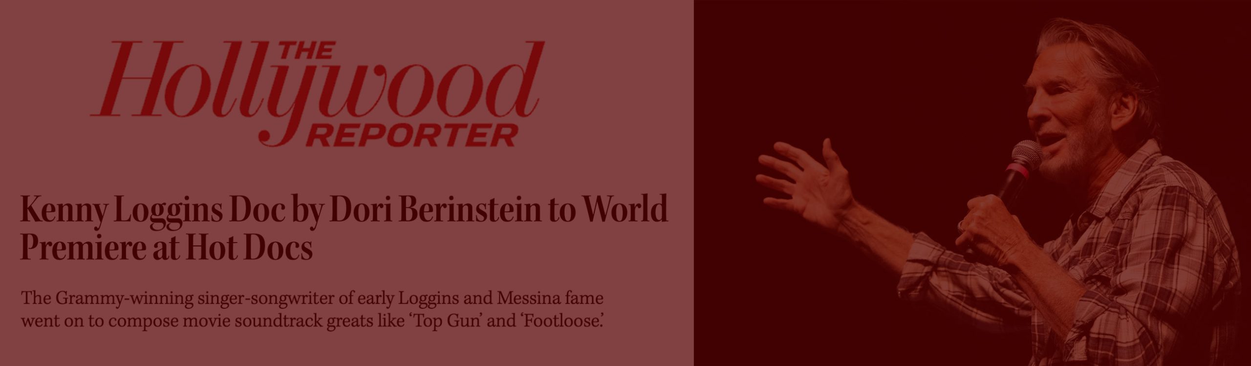 Hollywood Reporter Kenny Loggins Red Wolf Films